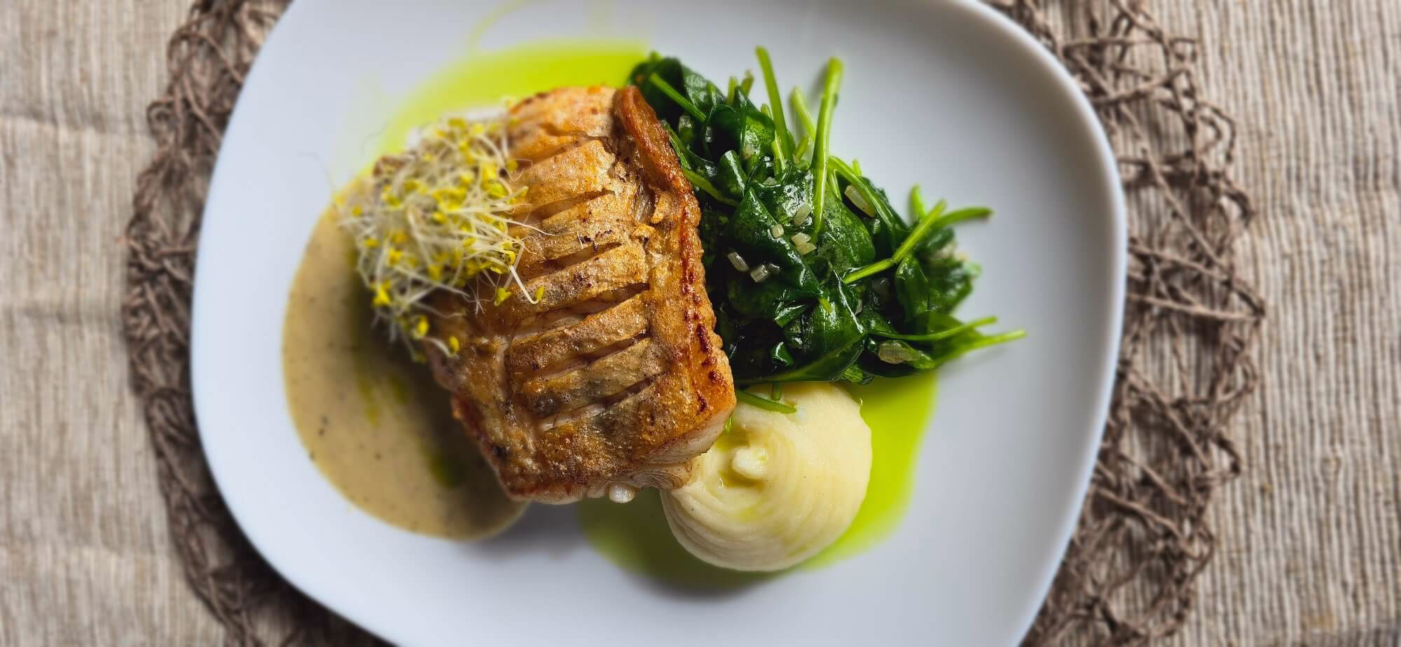 Dania z ryb – restauracja WIDOK Bryzgiel, Wigry