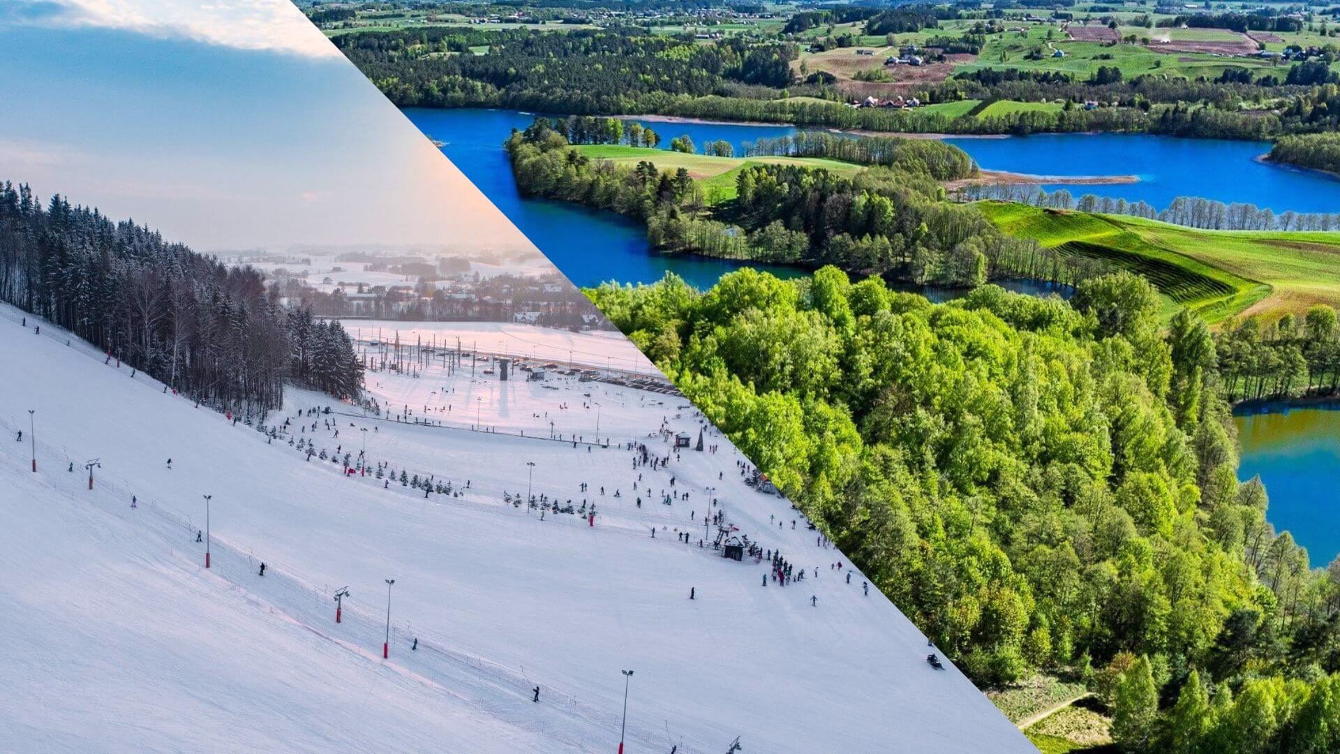 Suwalszczyzna aktywna latem i zimą